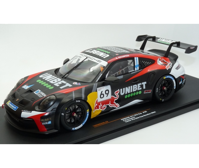 1:18 Porsche 911 GT3 Cup (992) #69 K.Rovanpera Zolder GP 2024