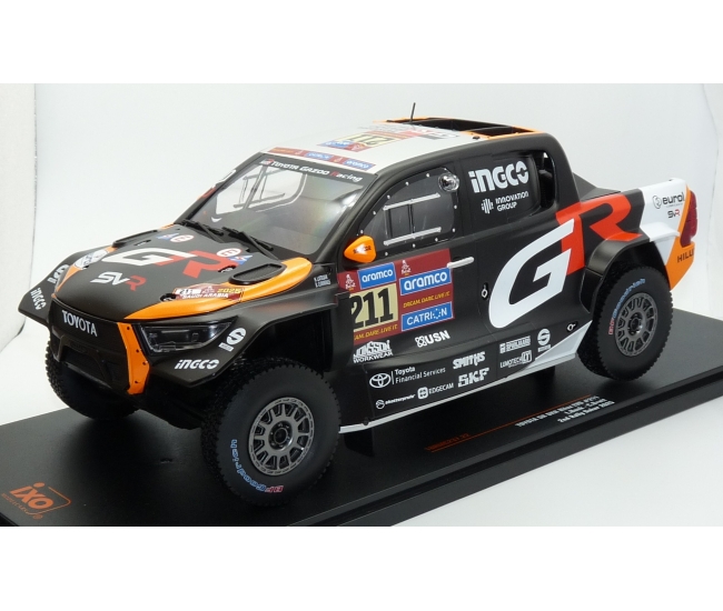 1:18 Toyota GR DKR Hilux Evo #211 Rally Dakar 2025
