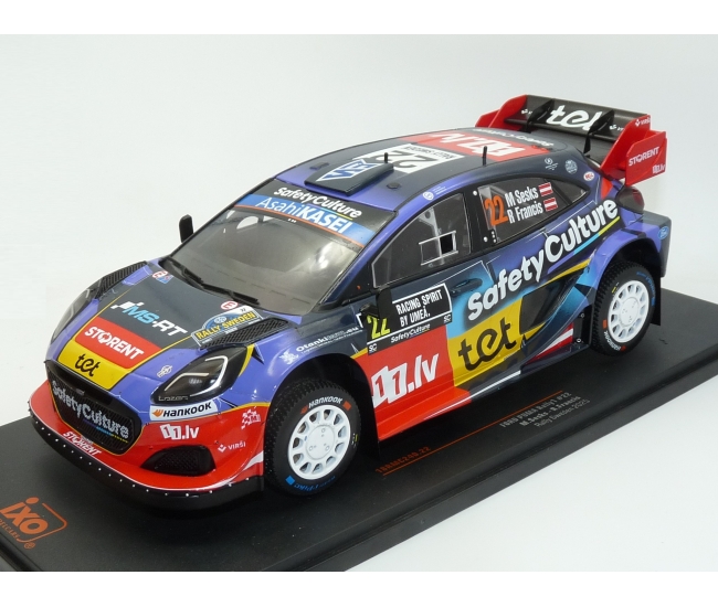 1:18 Ford Puma Rally1 WRC #22 M.Sesks Rally Sweden 2025