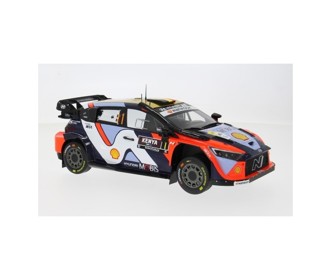 1:18 Hyundai I20 N Rally1 WRC #1 T.Neuville Rally Kenya 2025