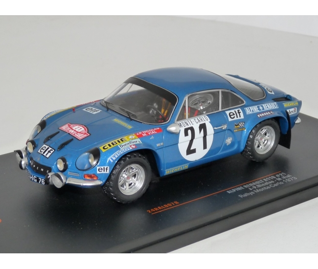 1:24 Renault Alpine A110 #21 J.P. Nicolas Rally Monte Carlo 1973