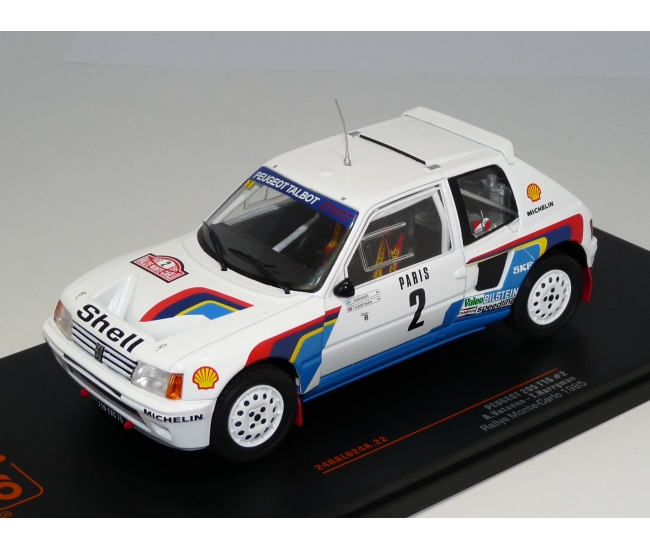1:24 Peugeot 205 T16 #2 A.Vatanen Rally Monte Carlo 1985