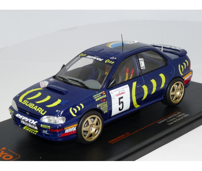 1:24 Subaru Impreza 555 #5 C.Sainz Rally Tour de Corse 1995