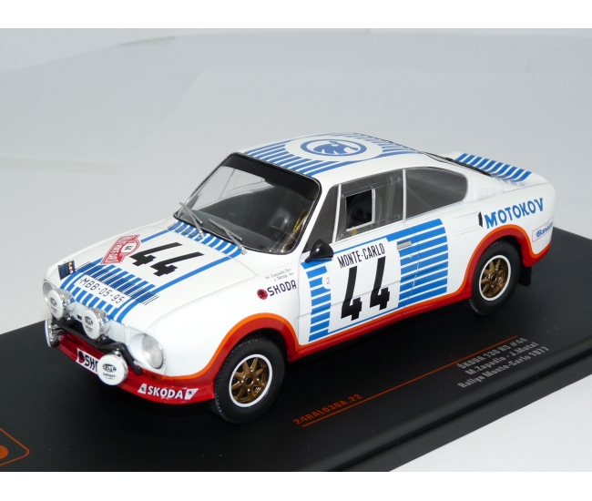 1:24 Skoda 130 RS #44 M.Zapadlo Rally Monte Carlo 1977