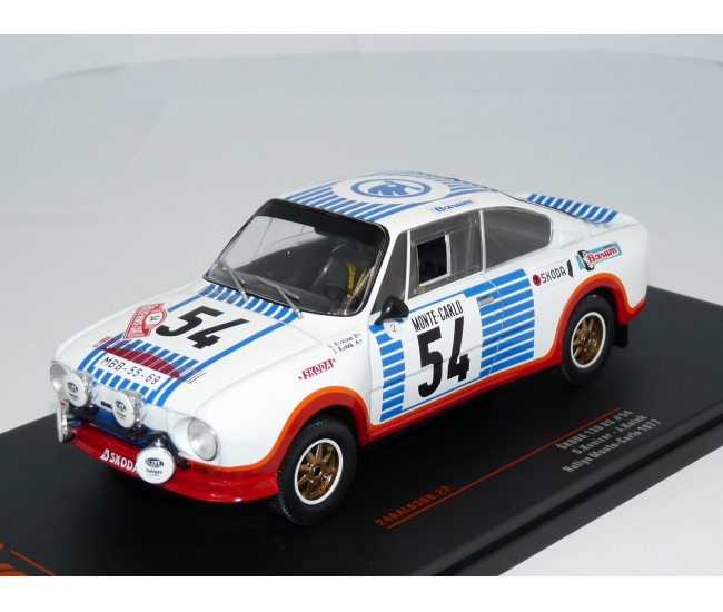 1:24 Skoda 130 RS #54 S.Kvaizar Rally Monte Carlo 1977