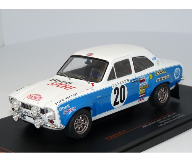 1:24 Ford Escort MK I #20 H.Mikkola Rally Monte Carlo 1973