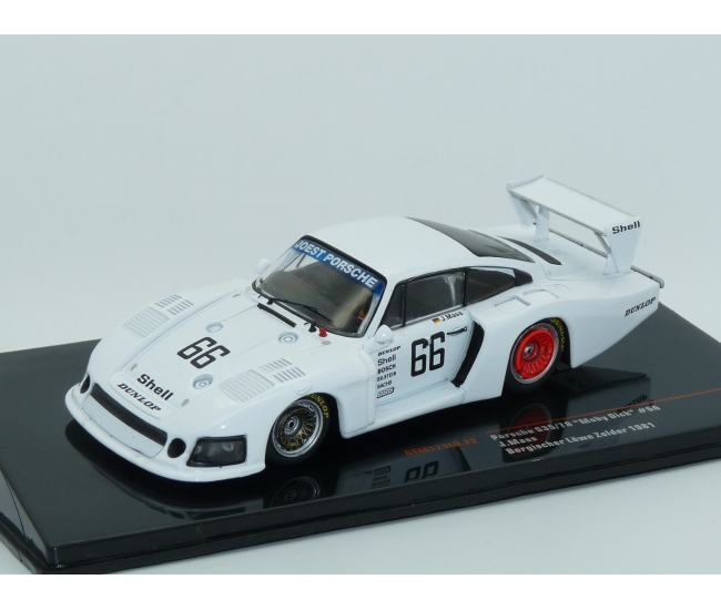 1:43 Porsche 935/78 #66 J.Mass Bergischer Löwe Zolder 1981