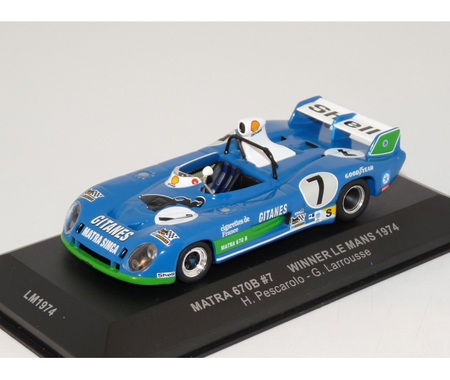 1:43 Matra 670B #7 Le Mans Winner 1974