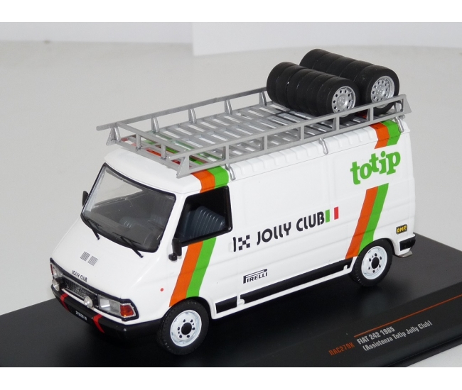 1:43 Fiat 242 Totip Jolly Club Rally Assistance 1985