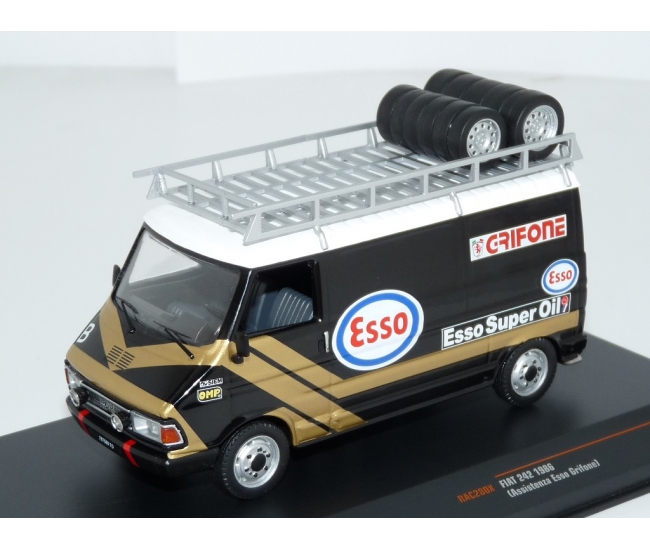 1:43 Fiat 242 Esso Grifone Rally Assistance 1986
