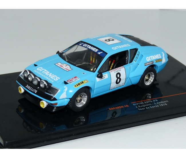 1:43 Renault Alpine A310 #8 J.Ragnotti Rally Tour De Corse 1976