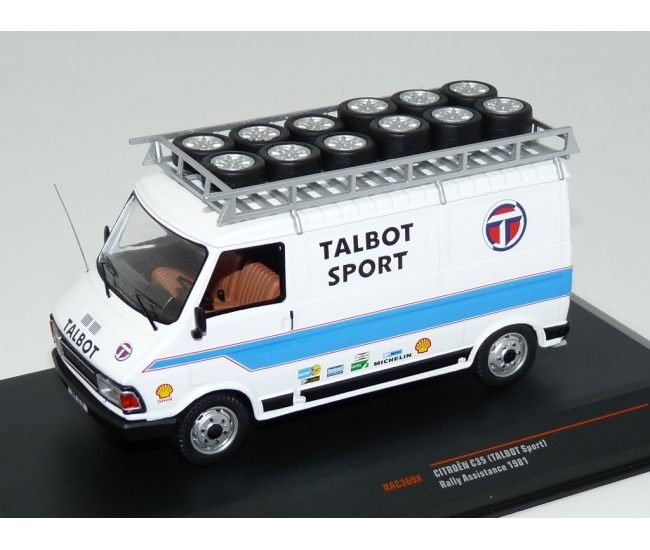 1:43 Citroen C35 TALBOT Sport Rally Assistance 1981