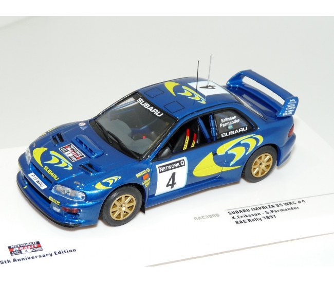 1:43 Subaru Impreza S5 WRC #4 Erikkson RAC Rally 1997