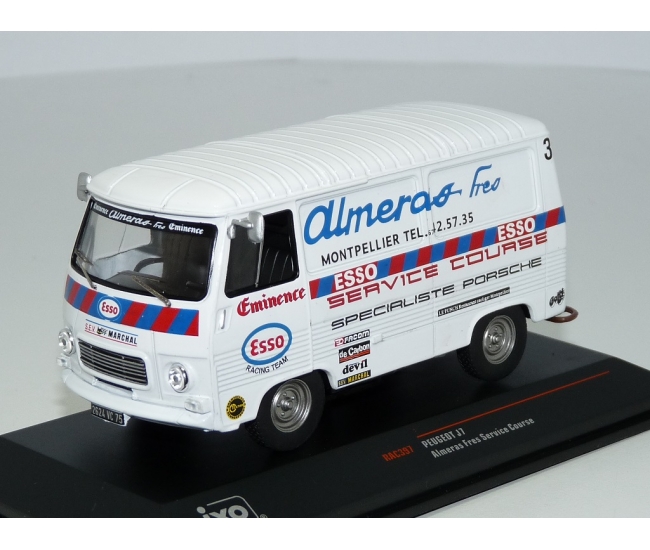 1:43 Peugeot J7 Team Almeras Fres Rally Service