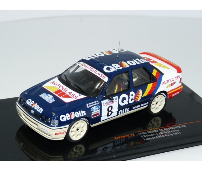 1:43 Ford Sierra RS Cosworth #8 F.Delecour Lombard RAC Rally 1991