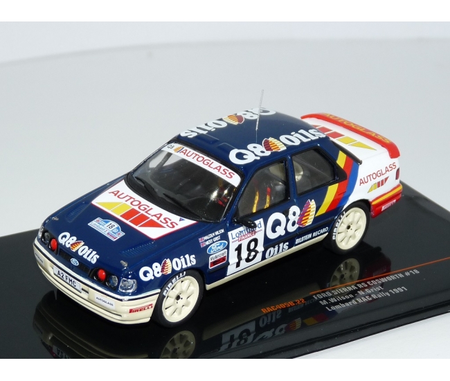 1:43 Ford Sierra RS Cosworth #18 M.Wilson Lombard RAC Rally 1991