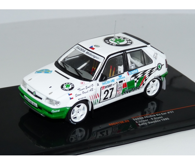 1:43 Skoda Felicia Kit Car #27 E.Triner Rally Sweden 1995