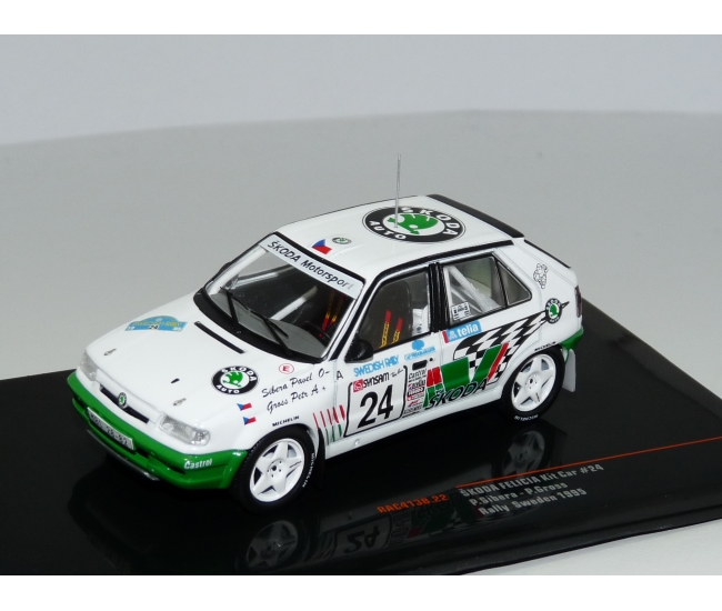 1:43 Skoda Felicia Kit Car #24 P.Sibera Rally Sweden 1995