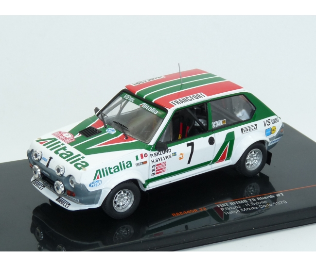 1:43 Fiat Ritmo 75 Abarth #7 P.Eklund Rally Monte Carlo 1979