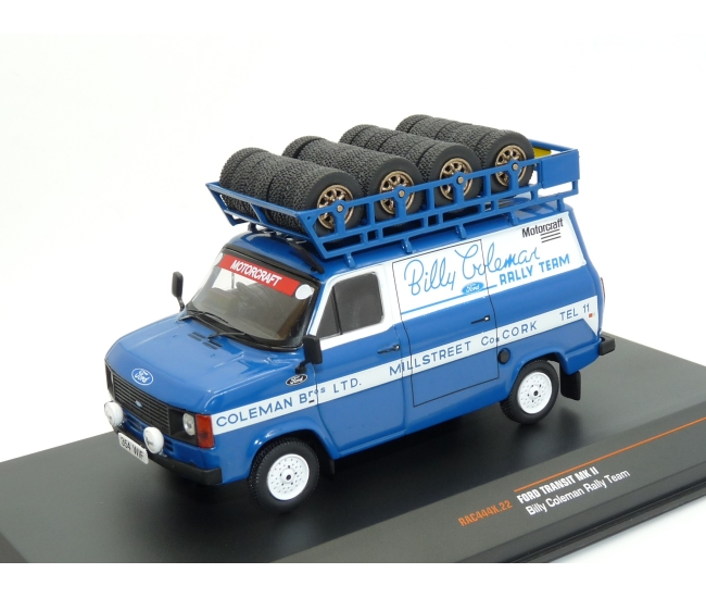 1:43 Ford Transit Mk2 Billy Coleman Rally Team