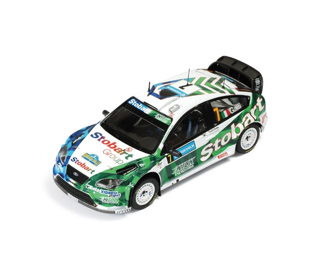 1:43 Ford Focus RS 07 WRC #7 G.Galli Rally Sweden 2008
