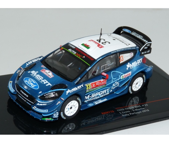 1:43 Ford Fiesta RS WRC #33 E.Evans Rally Portugal 2019