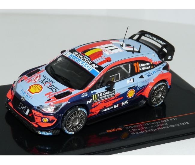 1:43 Hyundai i20 Coupe WRC #11 T.Neuville Rally Monte Carlo 2020