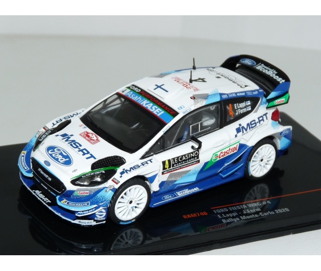 1:43 Ford Fiesta WRC #4 E.Lappi Rally Monte Carlo 2020