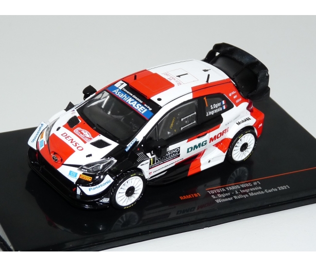 1:43 Toyota Yaris #1 S.Ogier Rally Monte Carlo 2021