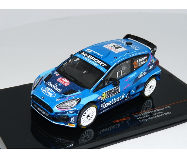 1:43 Ford Fiesta MKII WRC2 #25 G.Munster Rallye Monte Carlo 2023