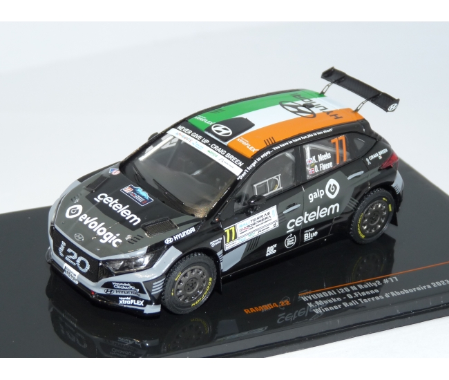 1:43 Hyundai i20 N WRC2 #77 K.Meeke Winner Rally Aboboreira 2023