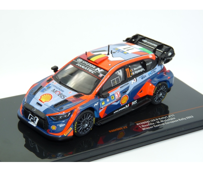 1:43 Hyundai i20 N Rally1 WRC #11 T.Neuville Winner Central European Rally 2023