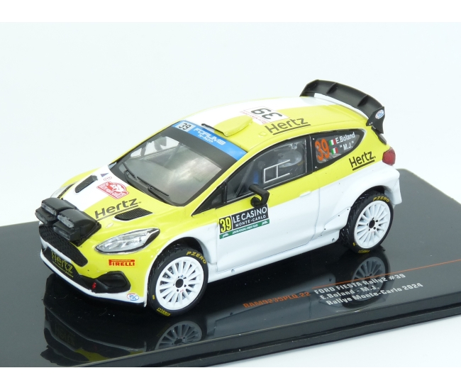 1:43 Ford Fiesta Rally2 #39 E.Boland Rally Monte Carlo 2024