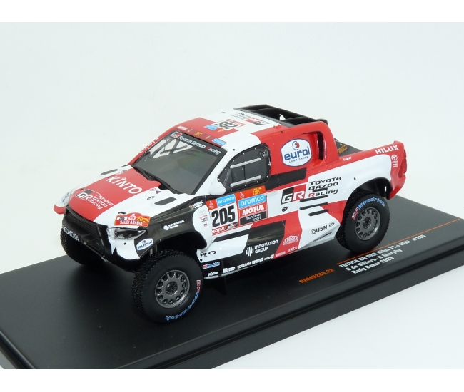 1:43 Toyota GR DKR Hilux T1 #205 Dakar 2023