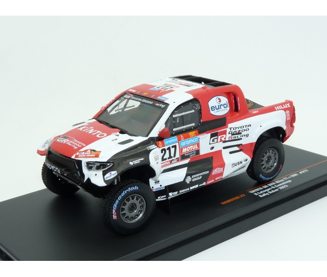 1:43 Toyota GR DKR Hilux T1 #217 Dakar 2023