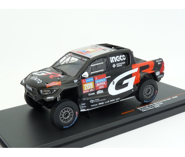 1:43 Toyota GR DKR Hilux T1 #209 Dakar 2024