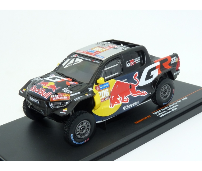 1:43 Toyota GR DKR Hilux T1 #206 Dakar 2024