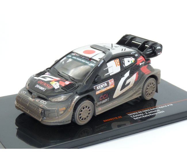 1:43 Toyota Yaris Rally1 WRC #18 T.Katsuta Rally Kenya 2024