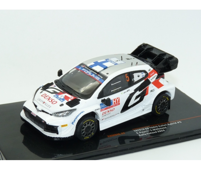 1:43 Toyota GR Yaris Rally1 Hybrid #5 S.Pajari Rally Finland 2024