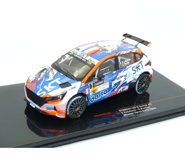 1:43 Hyundai i20 N Rally2 #2 S.Lefebvre Rally Ypres 2024