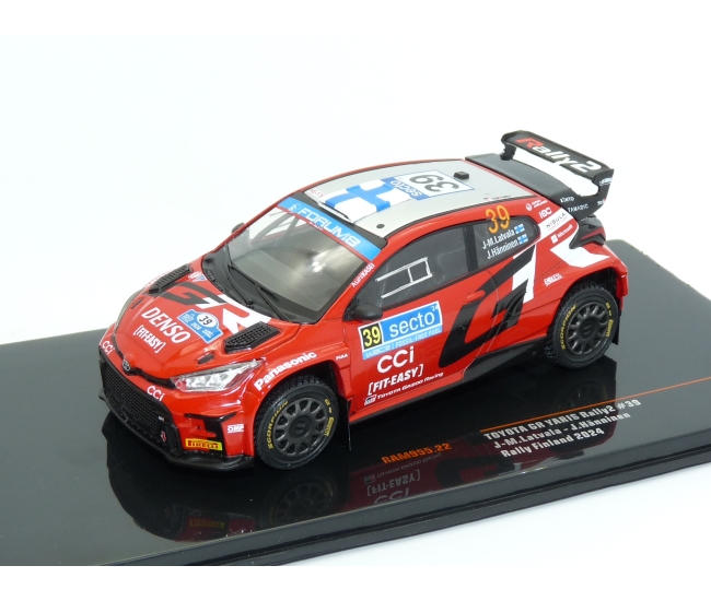 1:43 Toyota GR Yaris Rally2 #39 J-M.Latvala Rally Finland 2024