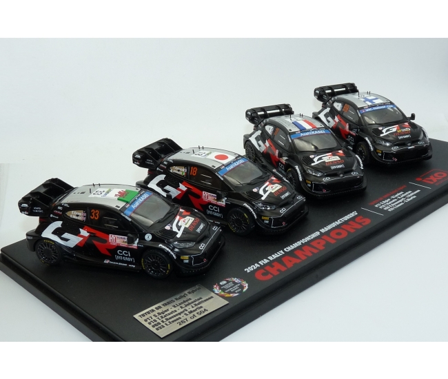 1:43 Toyota GR Yaris Rally1 x4 Rally Manufacturers Champion 2024