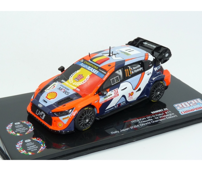 1:43 Hyundai I20 N Rally1 WRC #11 T.Neuville Rally Japan 2024