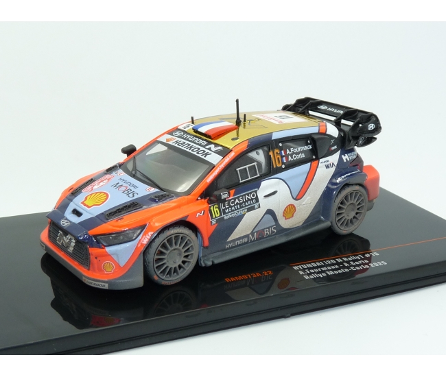 1:43 Hyundai i20 N Rally1 WRC #16 A.Fourmaux Rally Monte Carlo Dirty 2025