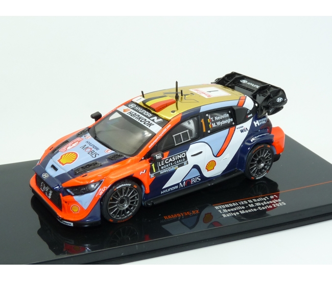 1:43 Hyundai i20 N Rally1 WRC #1 T.Neuville Rally Monte Carlo 2025