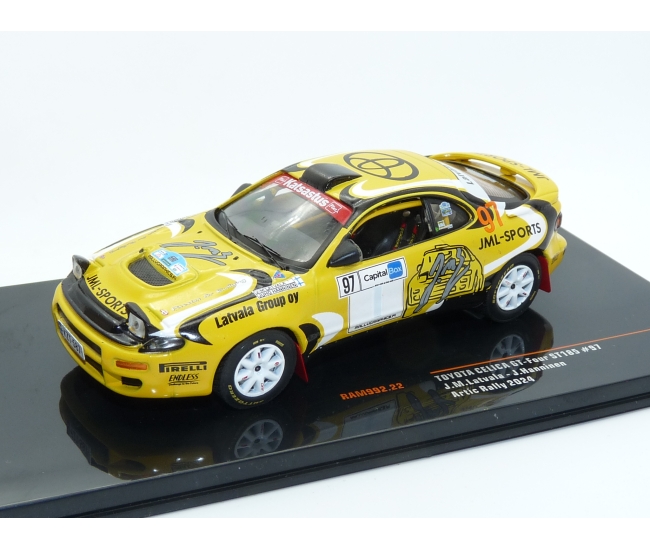 1:43 Toyota Celica GT 4 Turbo ST 185 #97 J.M.Latvalla Rally Artic Lapland 2024