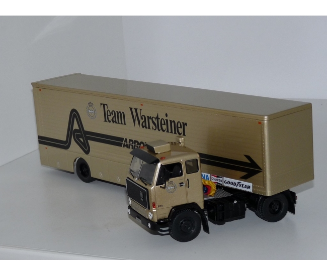 1:43 Volvo F89 Team Warsteiner Racing Transporter