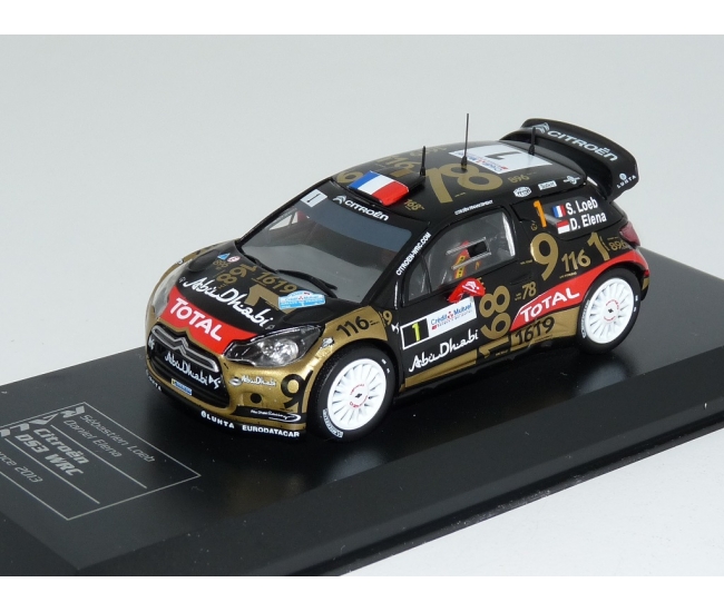 1:43 Citroen DS3 WRC #1 S.Loeb Rally Monte Carlo 2013