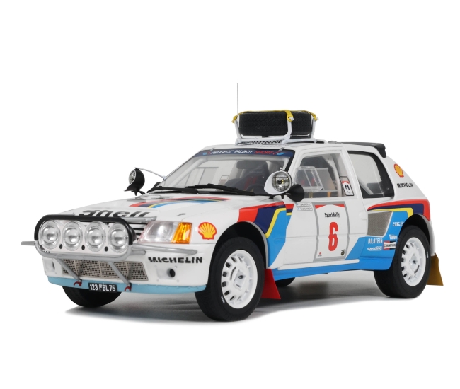 1:18 Peugeot 205 #6 T.Salonen Rally Safari 1985