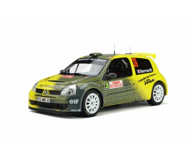 1:18 Renault Clio 2 Super 1600 #39 Rally Monte Carlo 2004